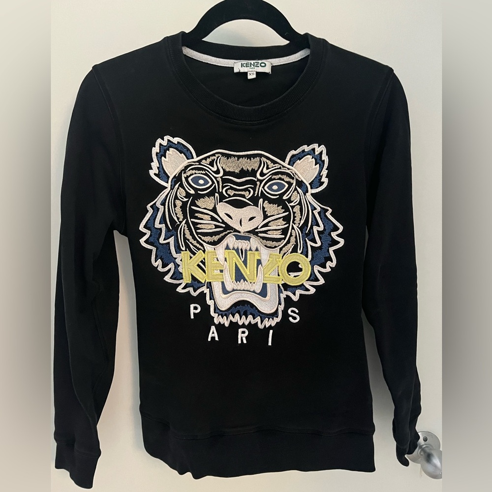 Kenzo Paris, black sweatshirt